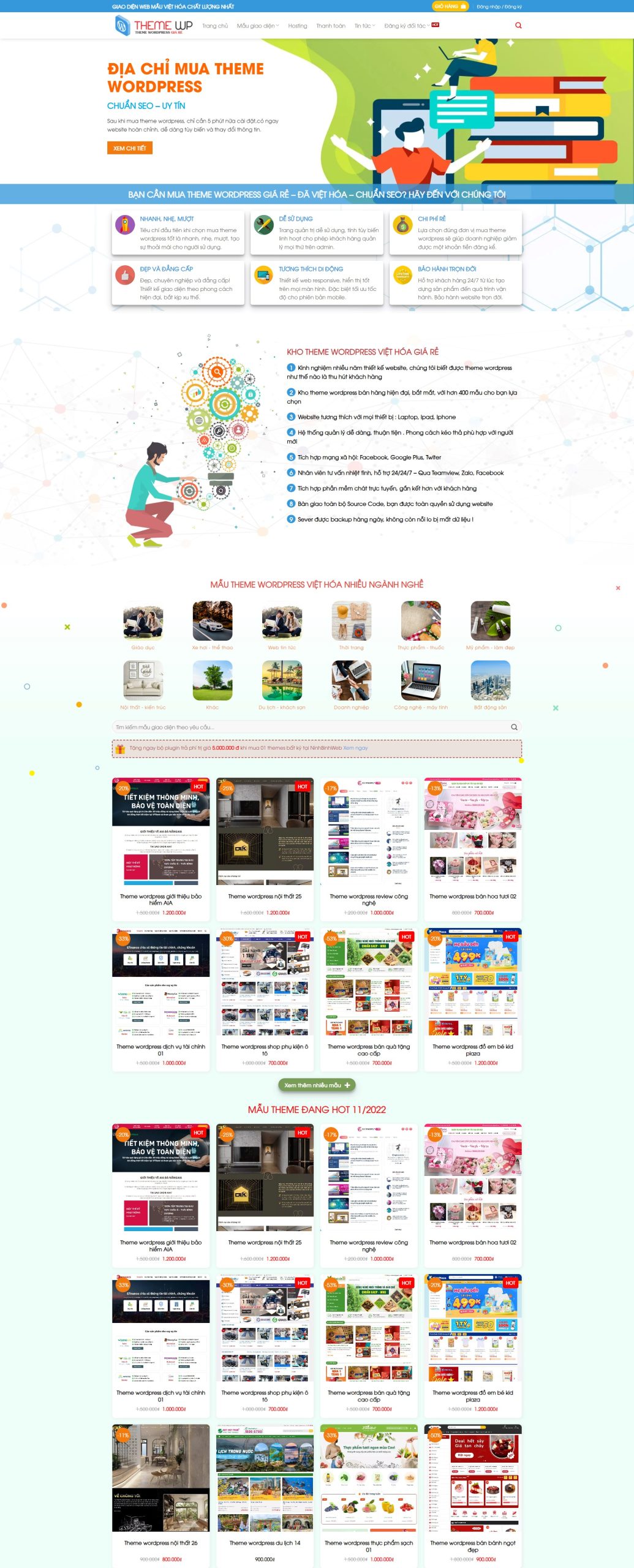 V1154 – Thiết Kế Website Bán Theme