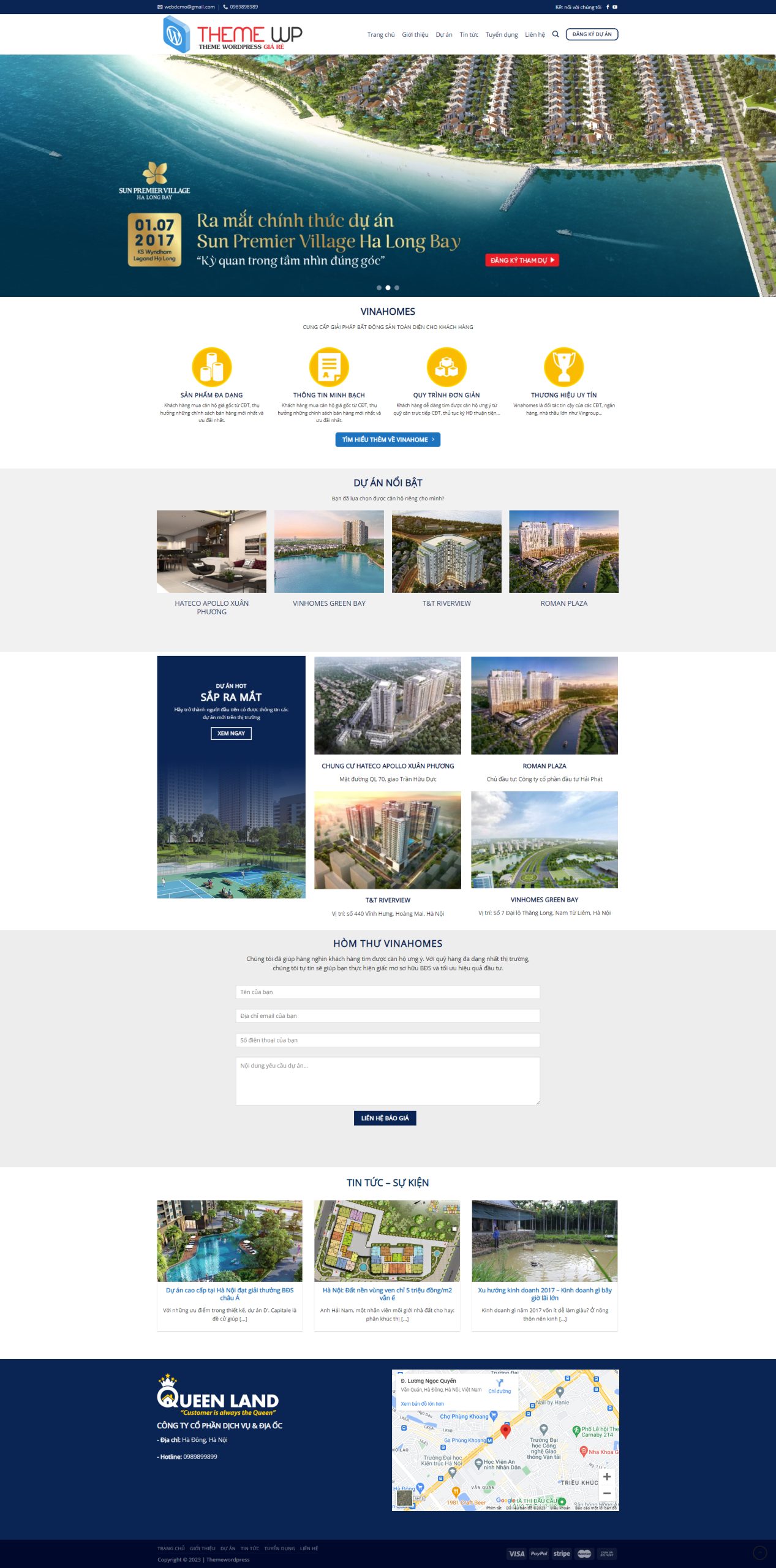 V1226 – Thiết Kế Website Bất Động Sản 9
