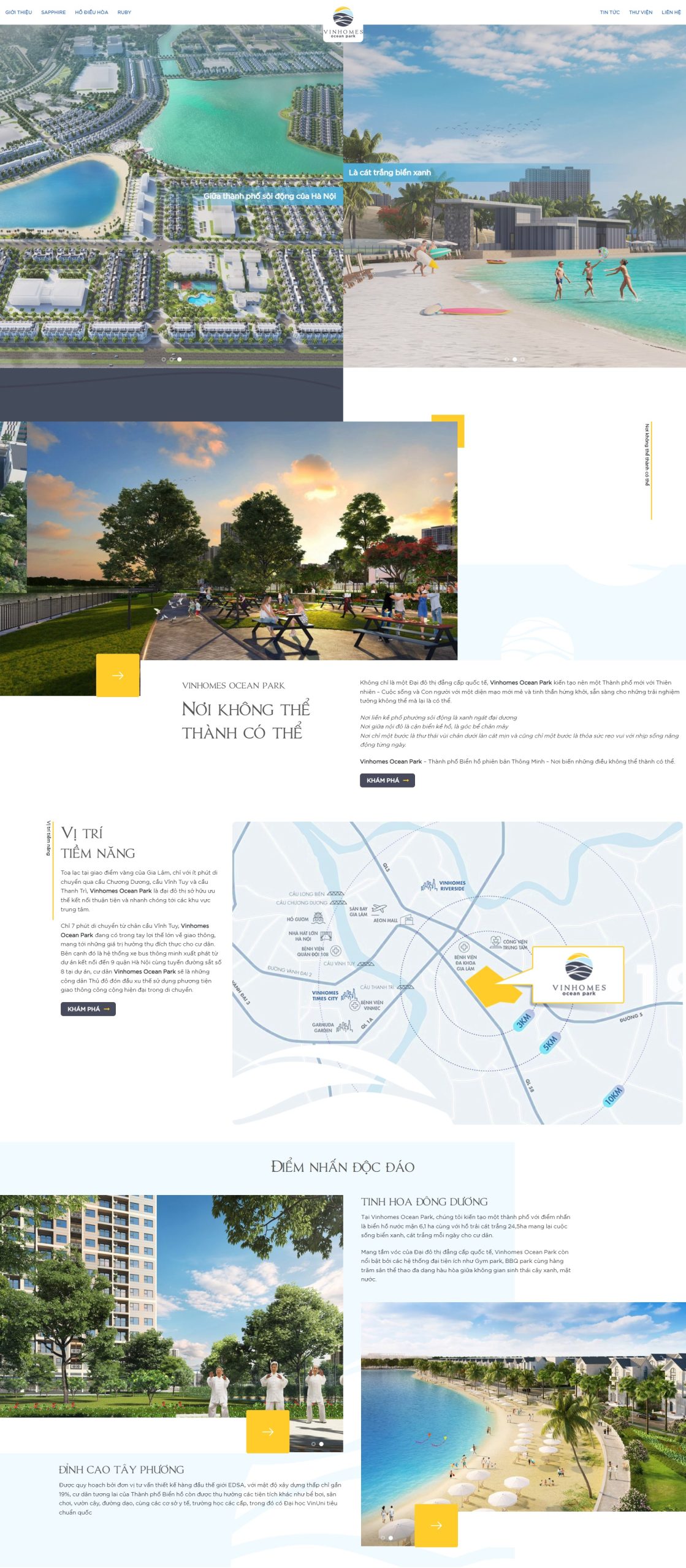 V1240 – Thiết Kế Website Bds OceanPark