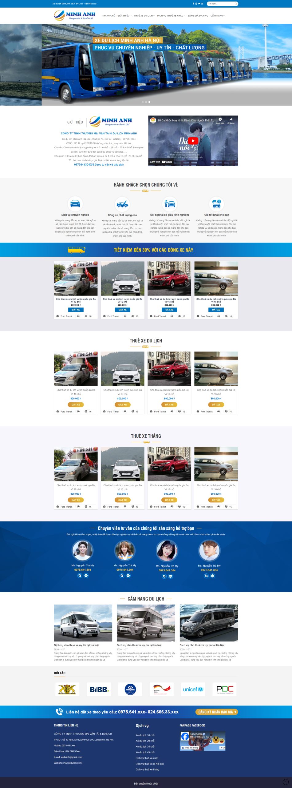 V1253 – Thiết Kế Website Cho Thuê Xe 5