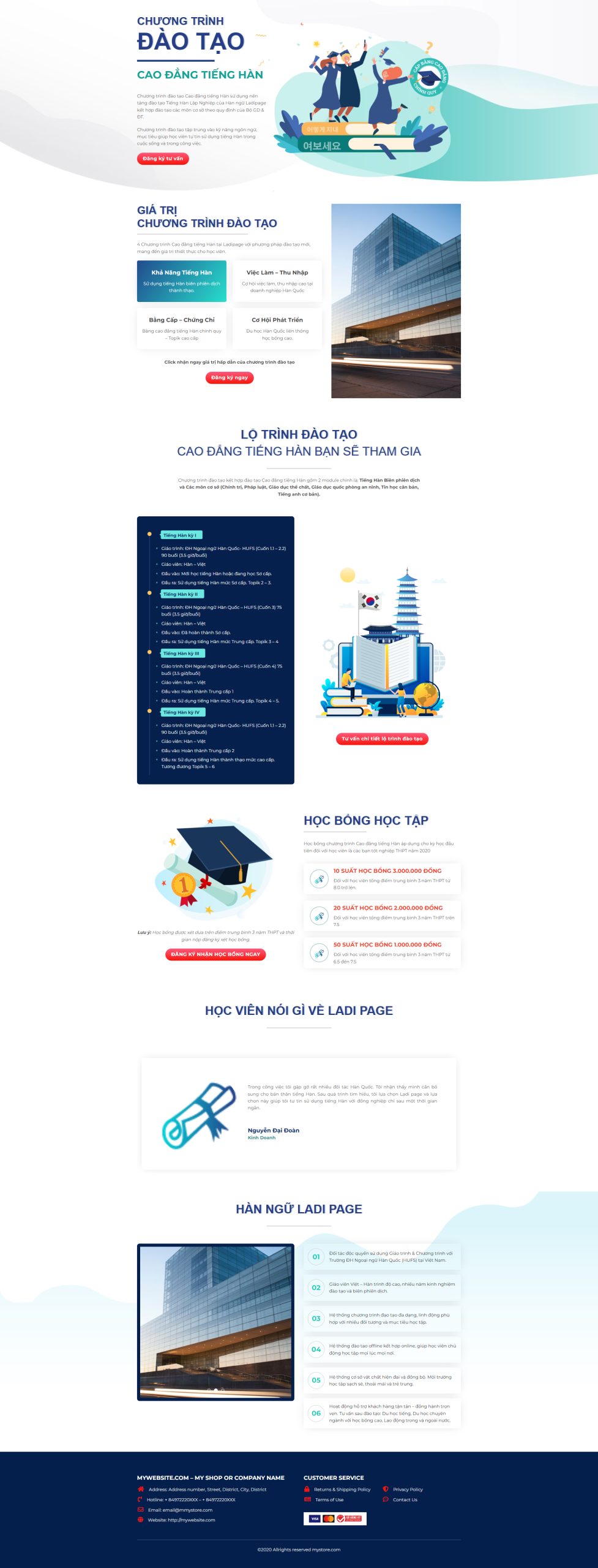 V1334 – Thiết Kế Website Cử Nhân Du Học