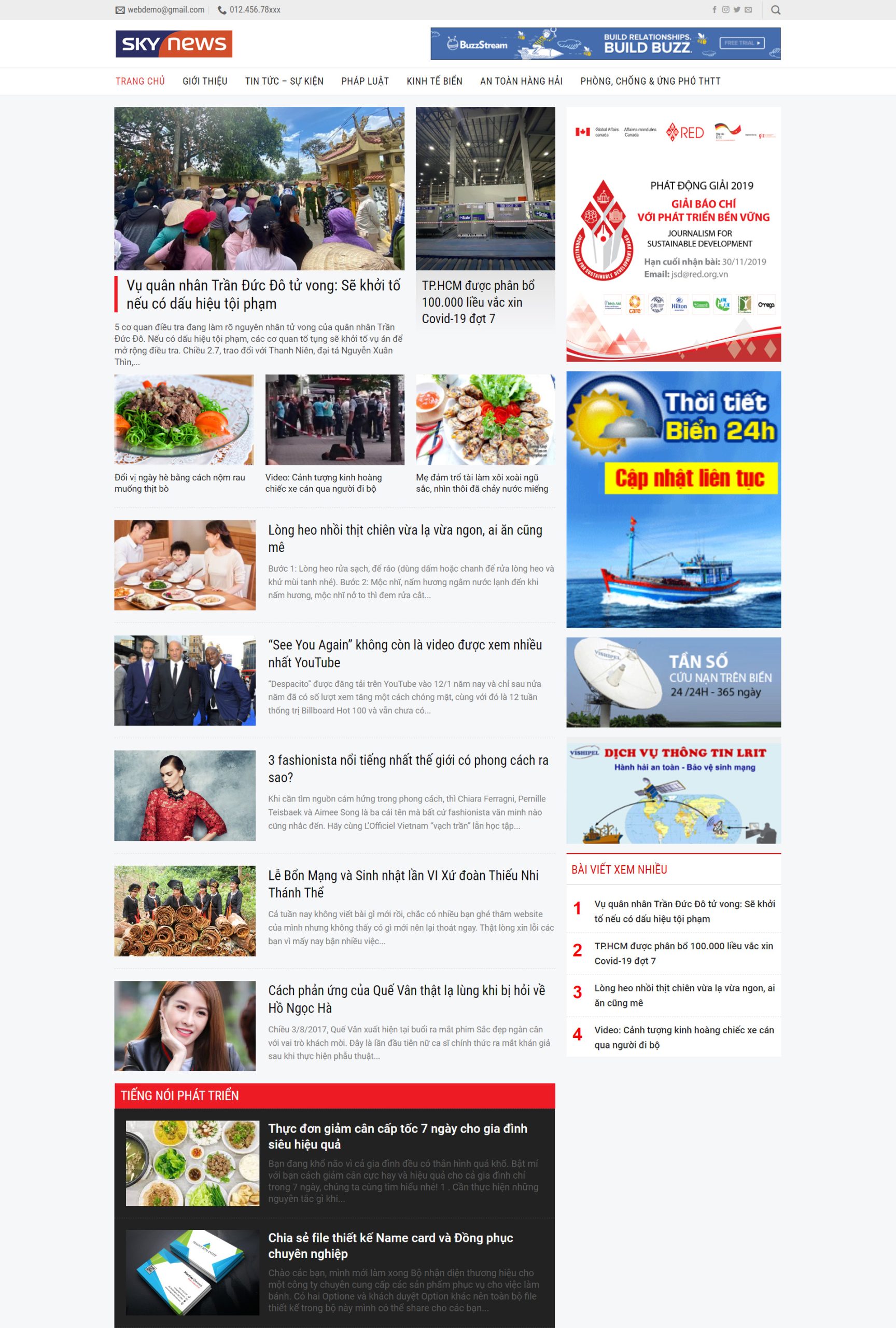 V1829 – Thiết Kế Website Tin Tức 17