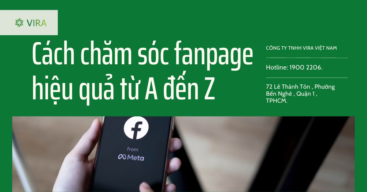 Chăm sóc Fanpage hiệu quả từ A đến Z