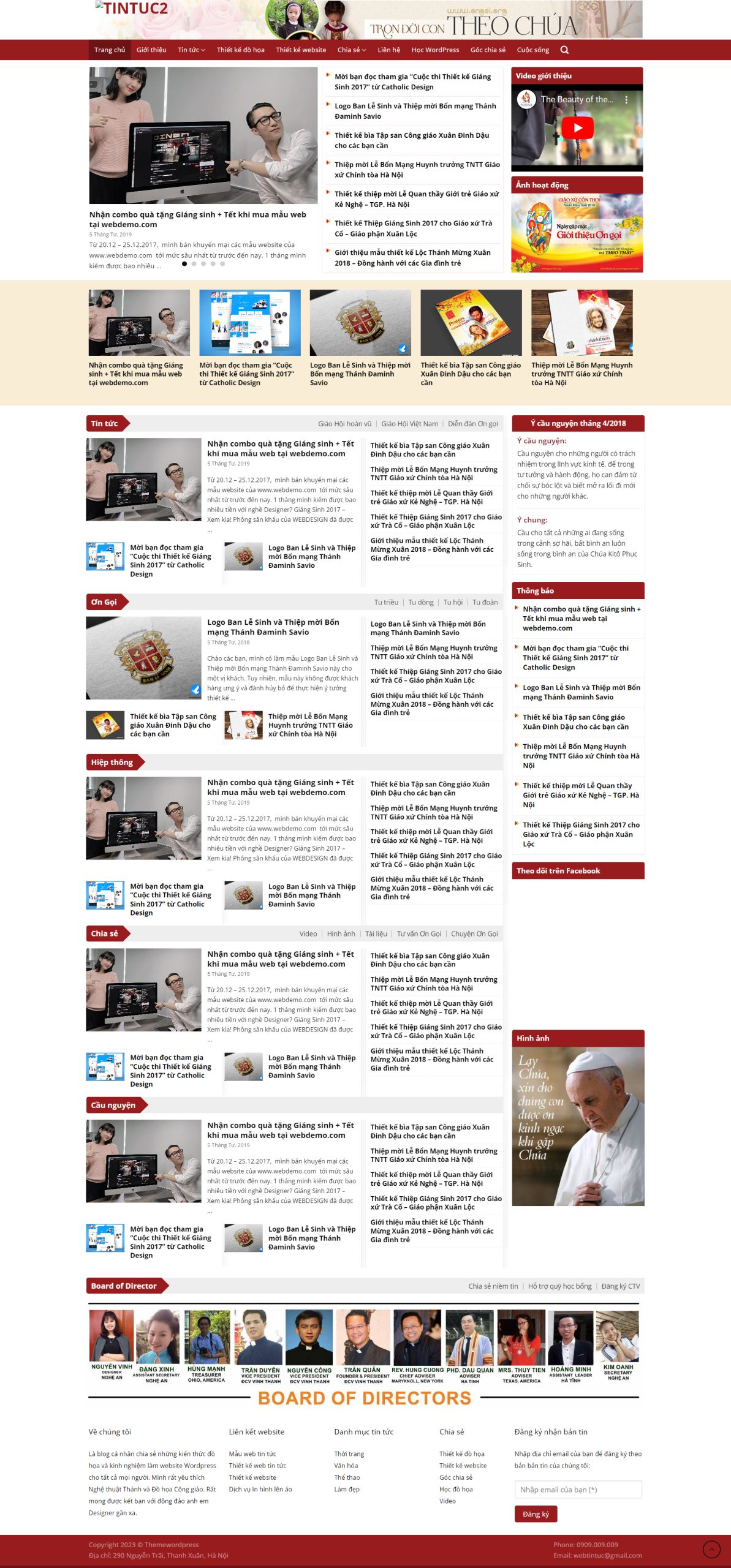 V1831 – Thiết Kế Website Tin Tức 2