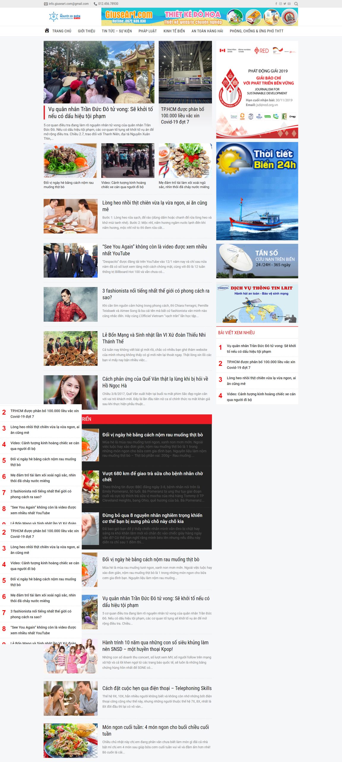 V1835 – Thiết Kế Website Tin Tức 3