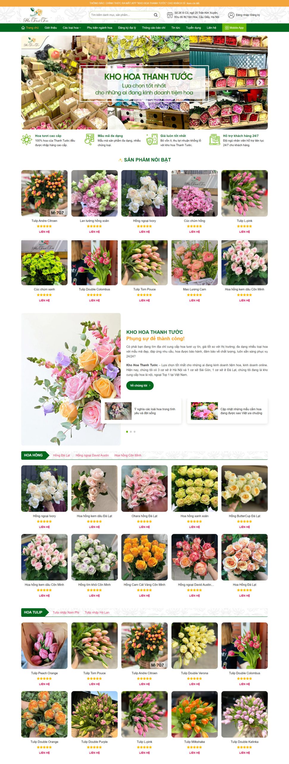 V1708 – Thiết Kế Website Shop Hoa 5