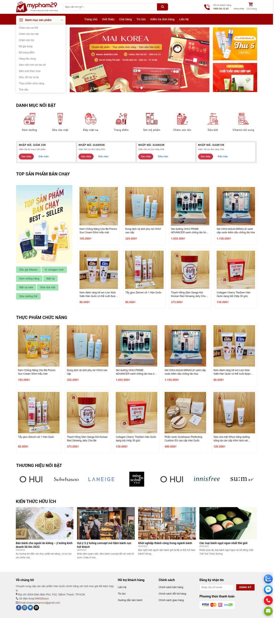 V1716 – Web shop mỹ phẩm 20
