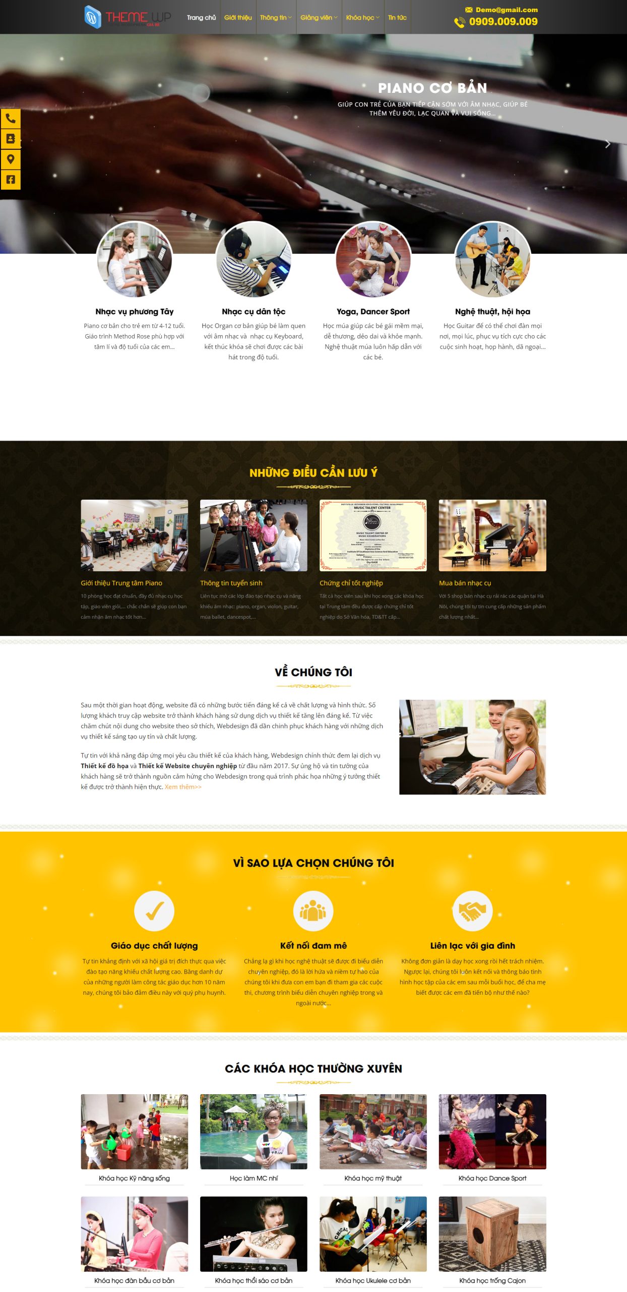 V1728 – Thiết Kế Website Shop Piano