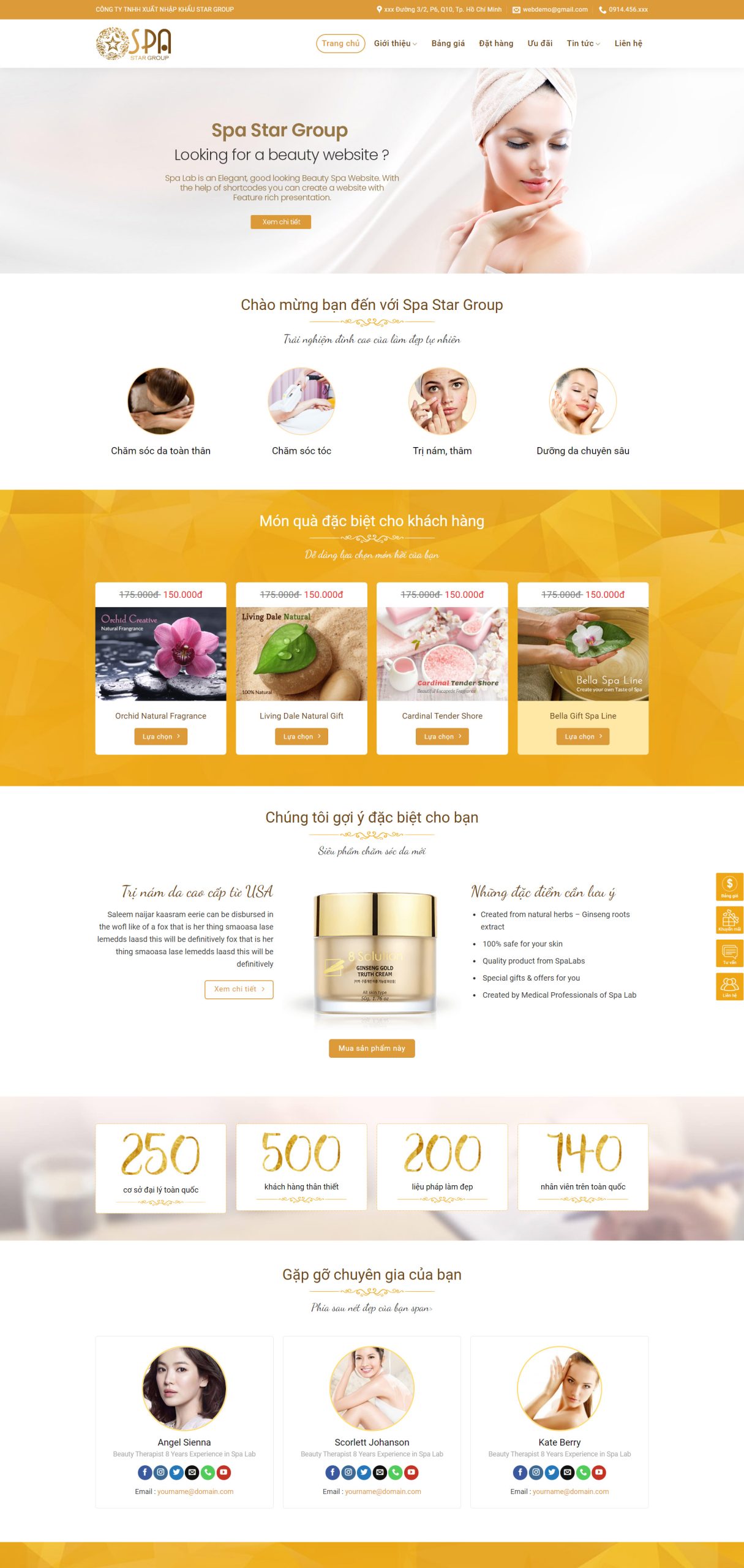 V1751 – Thiết Kế Website Spa 11