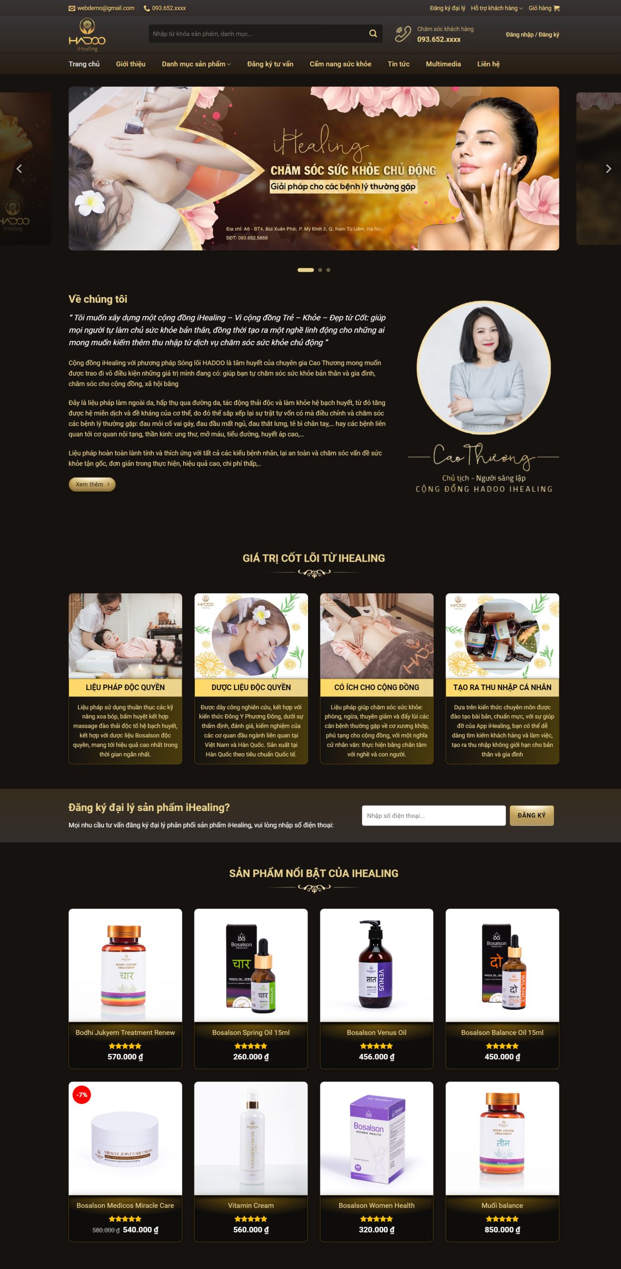 V1752 – Thiết Kế Website Spa 12