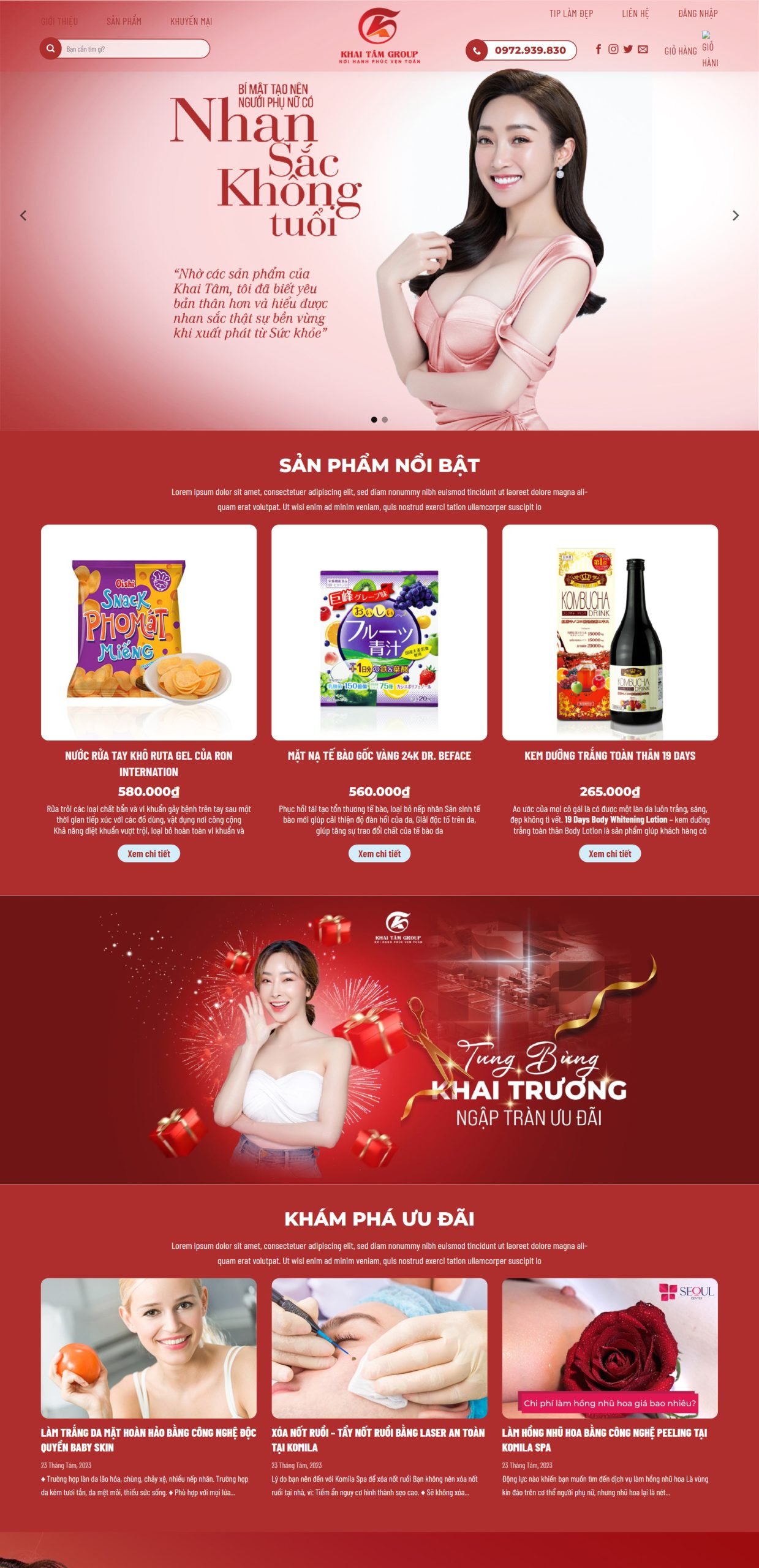 V1753 – Thiết Kế Website Spa 13