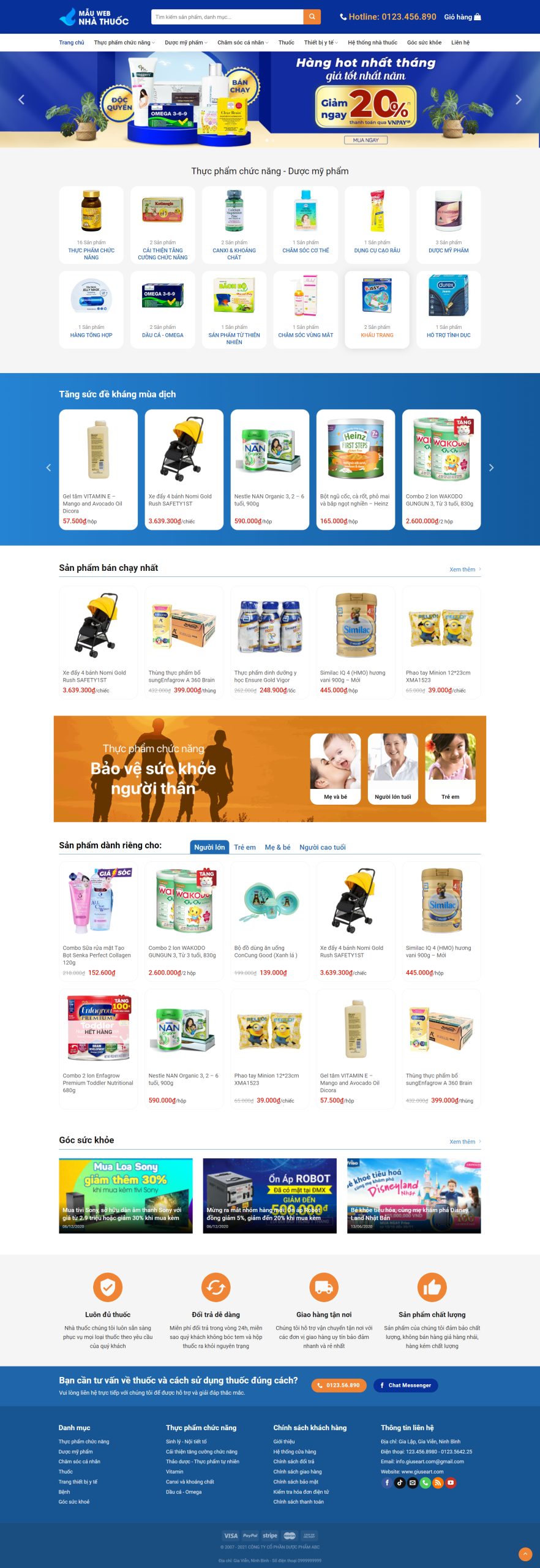 V1819 – Thiết Kế Website Tiệm In Ấn
