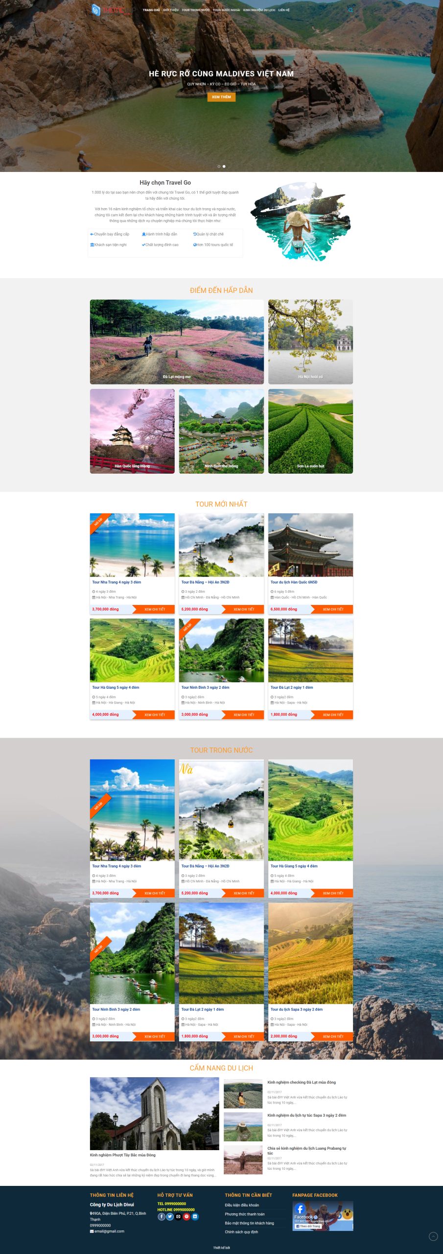 V1414 – Thiết Kế Website Du Lịch 4