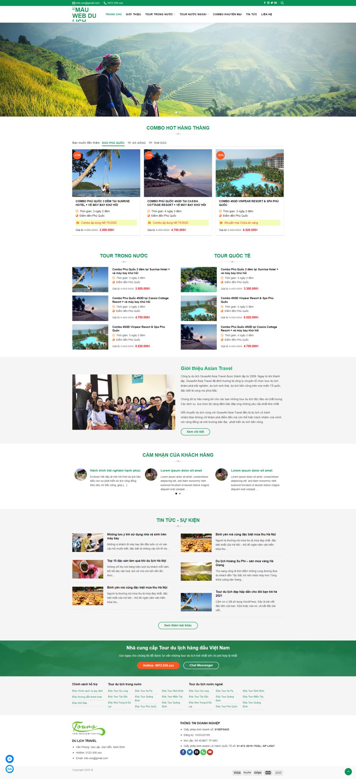 V1421 – Thiết Kế Website Du Lịch 12