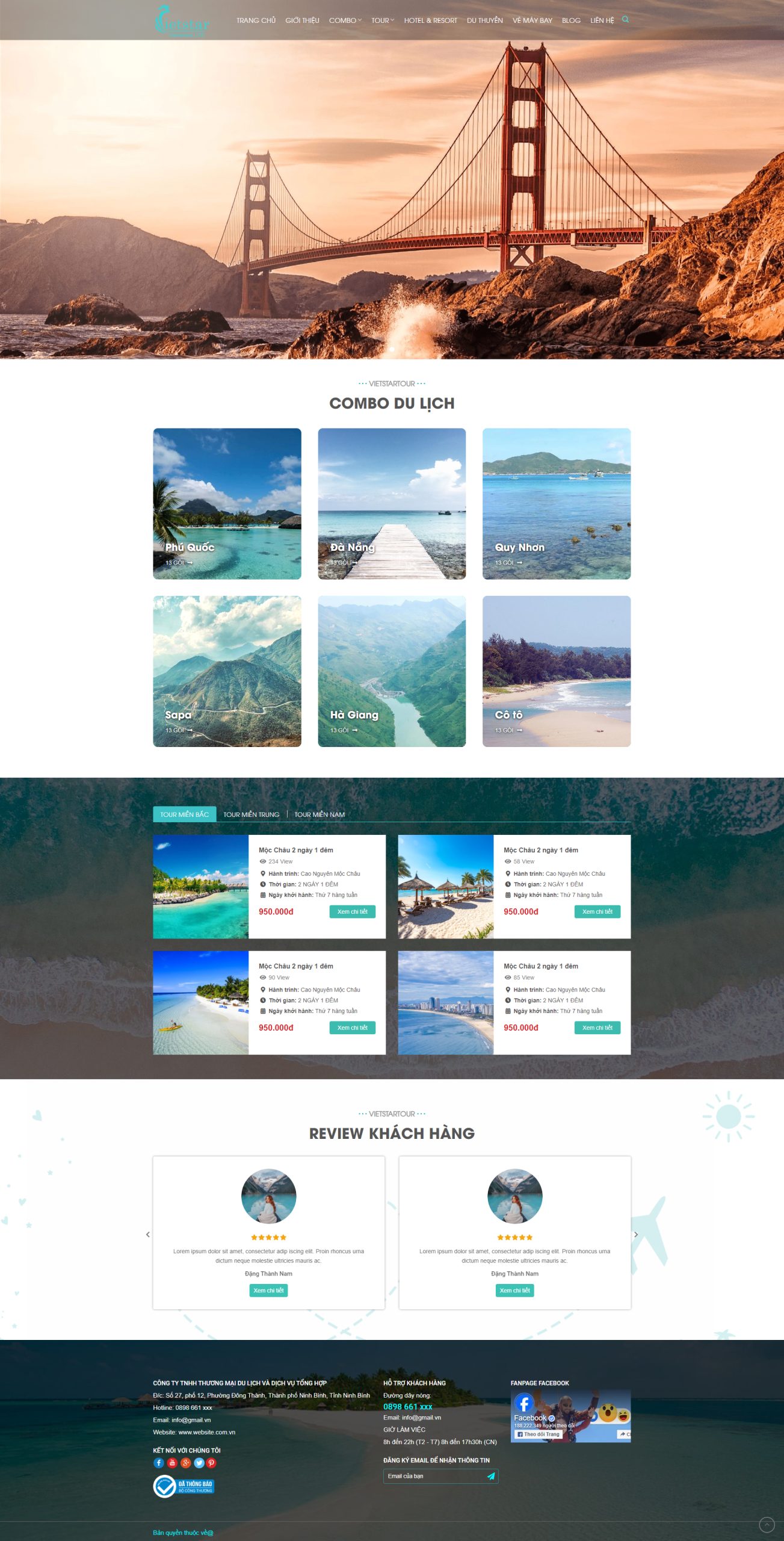 V1423 – Thiết Kế Website Du Lịch 14