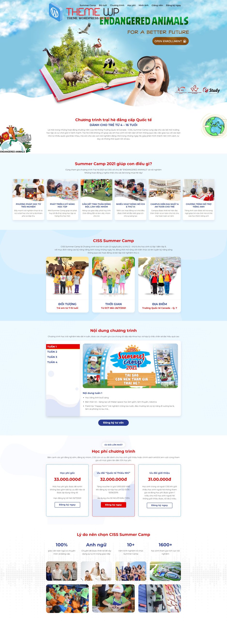 V1441 – Thiết Kế Website Edu8
