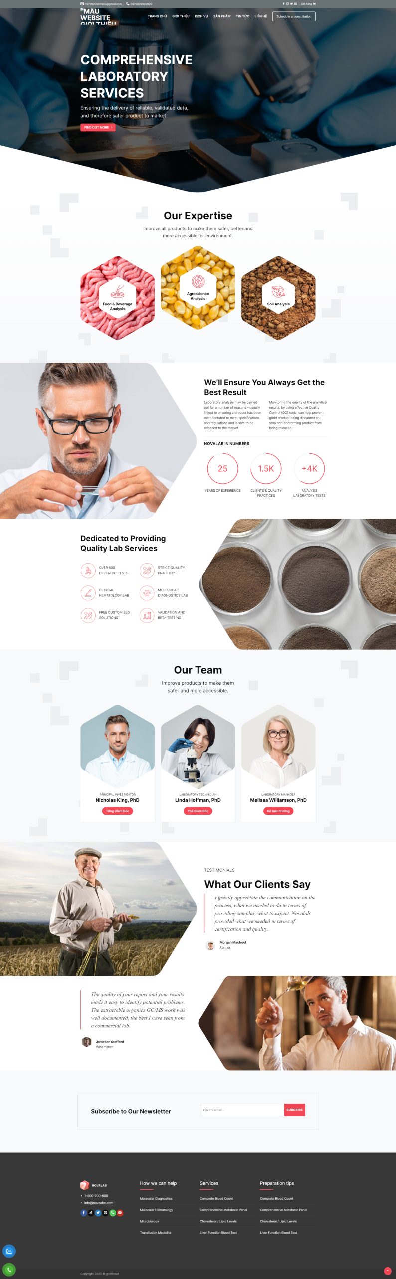 V1452 – Thiết Kế Website Công Ty 1