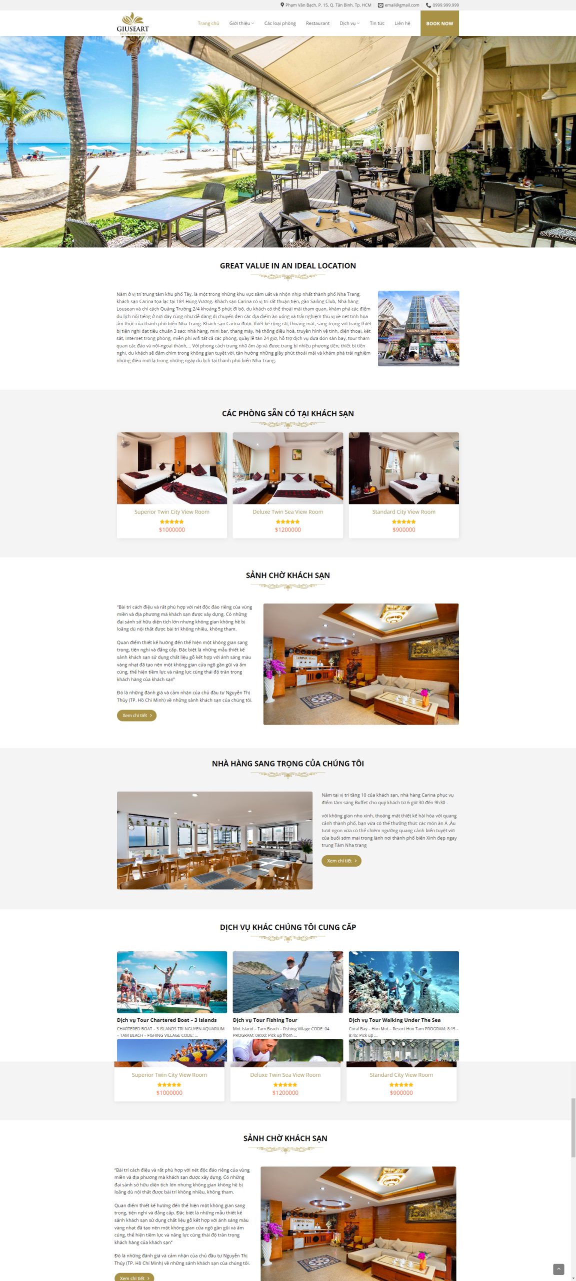 V1504 – Web khách sạn 3