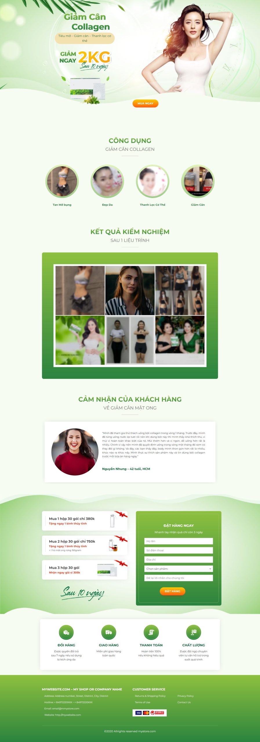 V1523 – Web Lading Pape Bột Giảm Cân