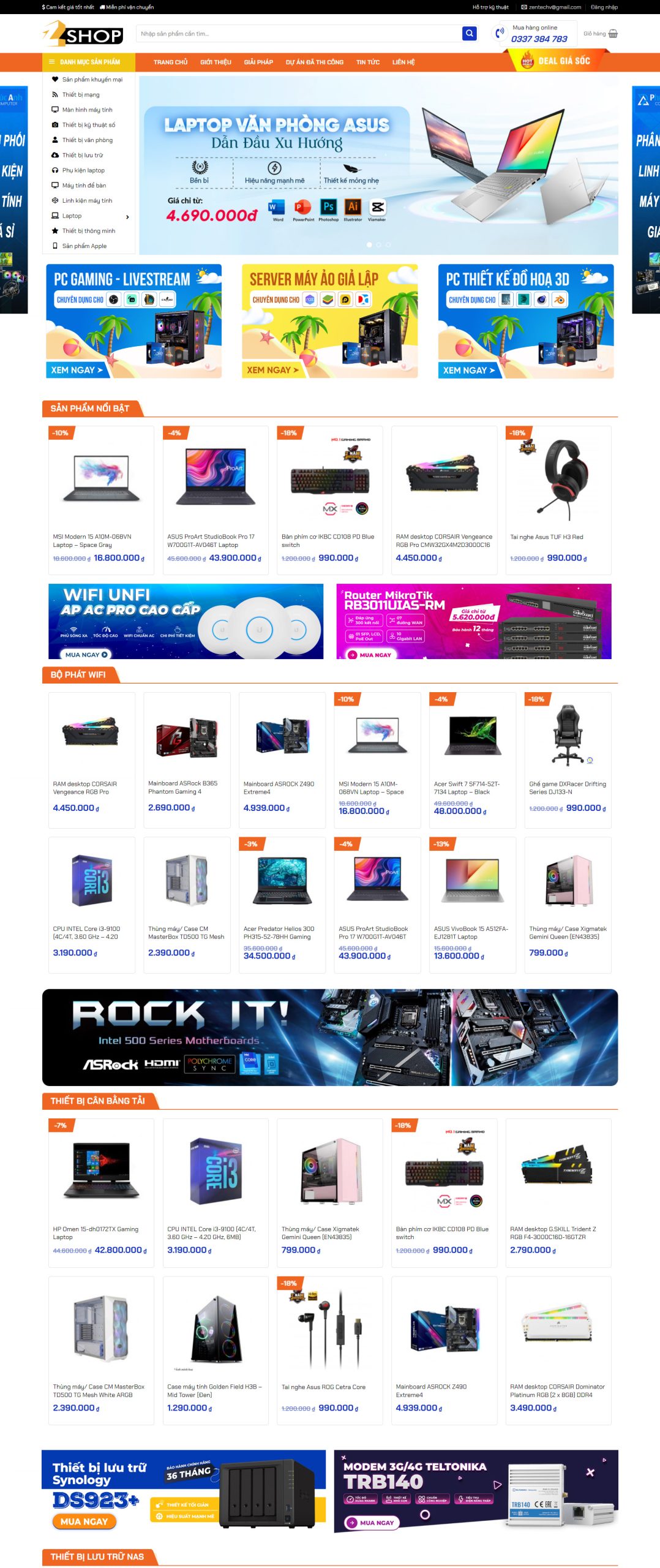 V1567 – Thiết Kế Website Máy Tính 8