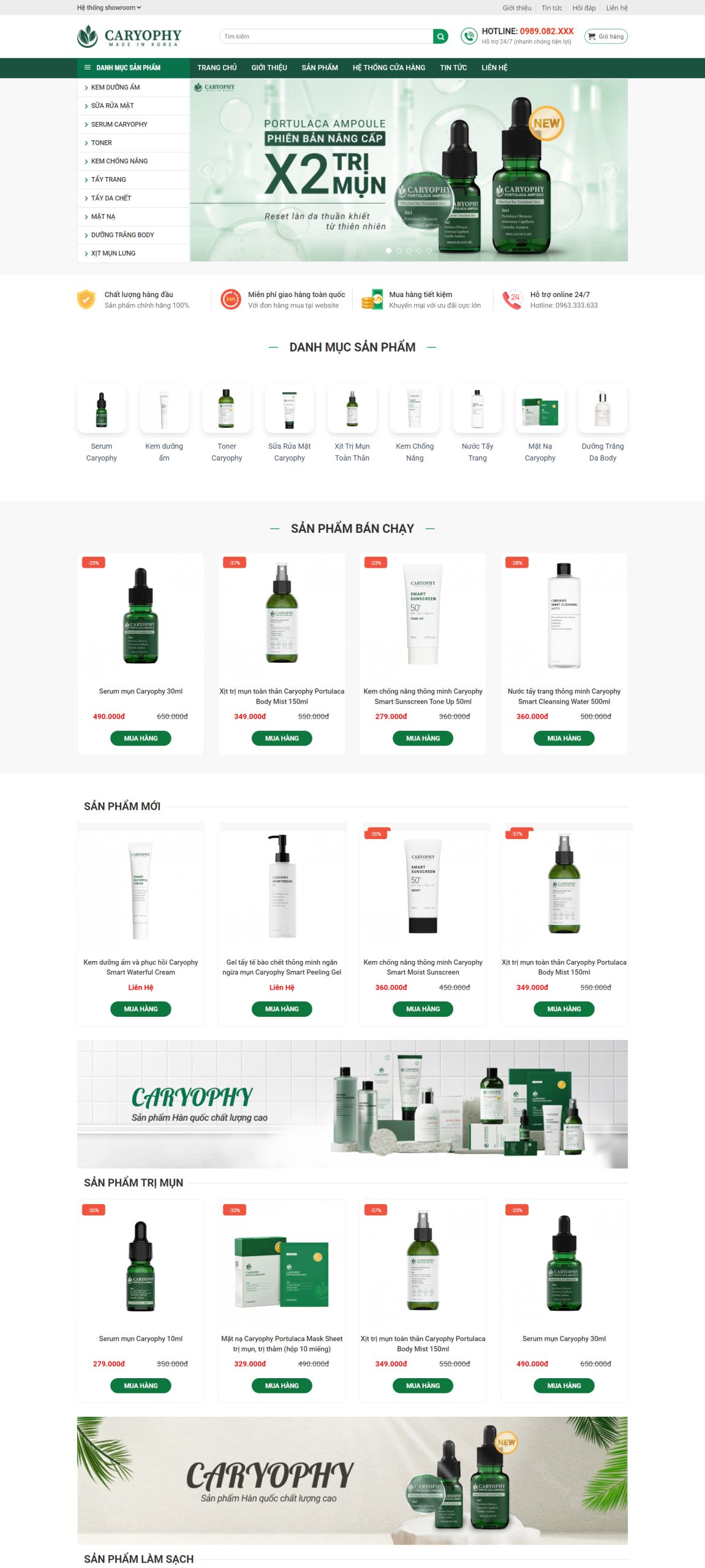 V1576 – Thiết Kế Website Mỹ Phẩm 10