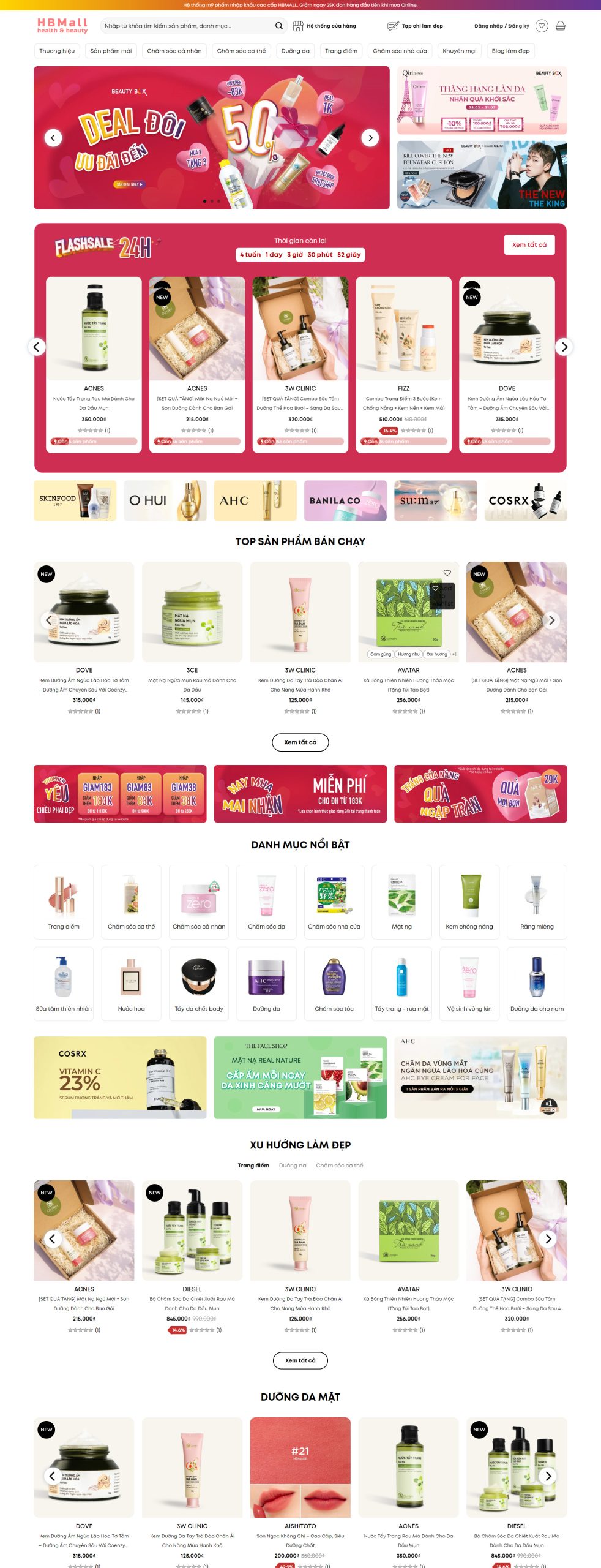 V1577 – Thiết Kế Website Mỹ Phẩm 11