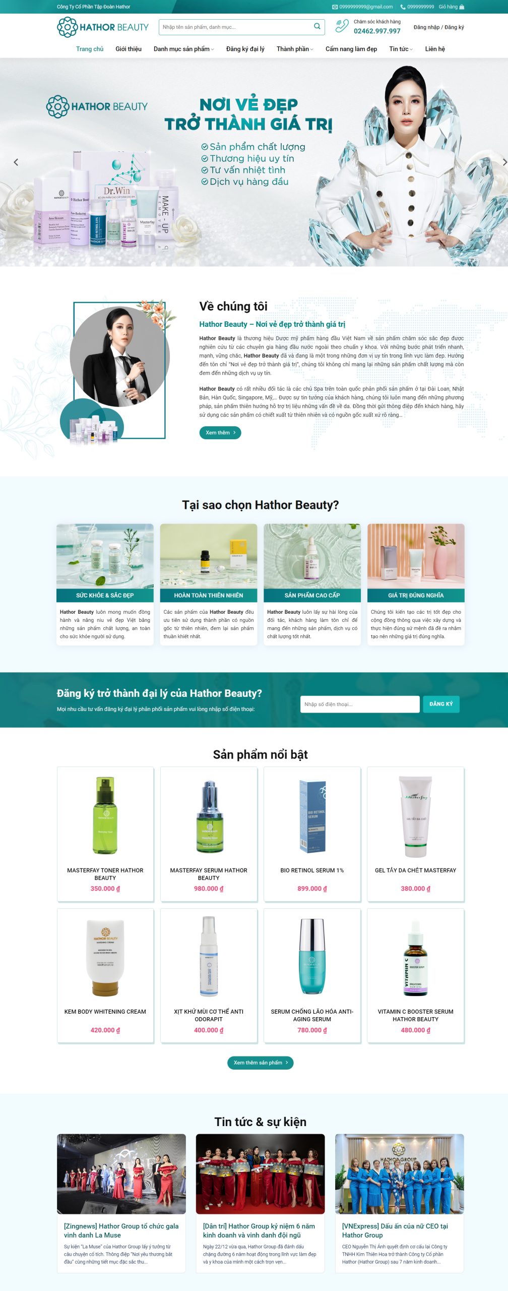 V1579 – Thiết Kế Website Mỹ Phẩm 16