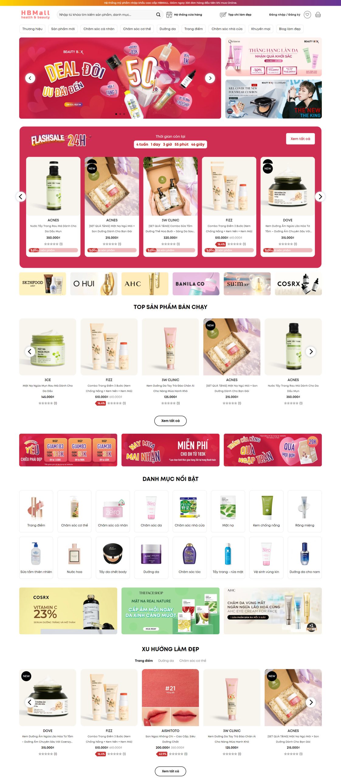 V1583 – Thiết Kế Website Mỹ Phẩm 21