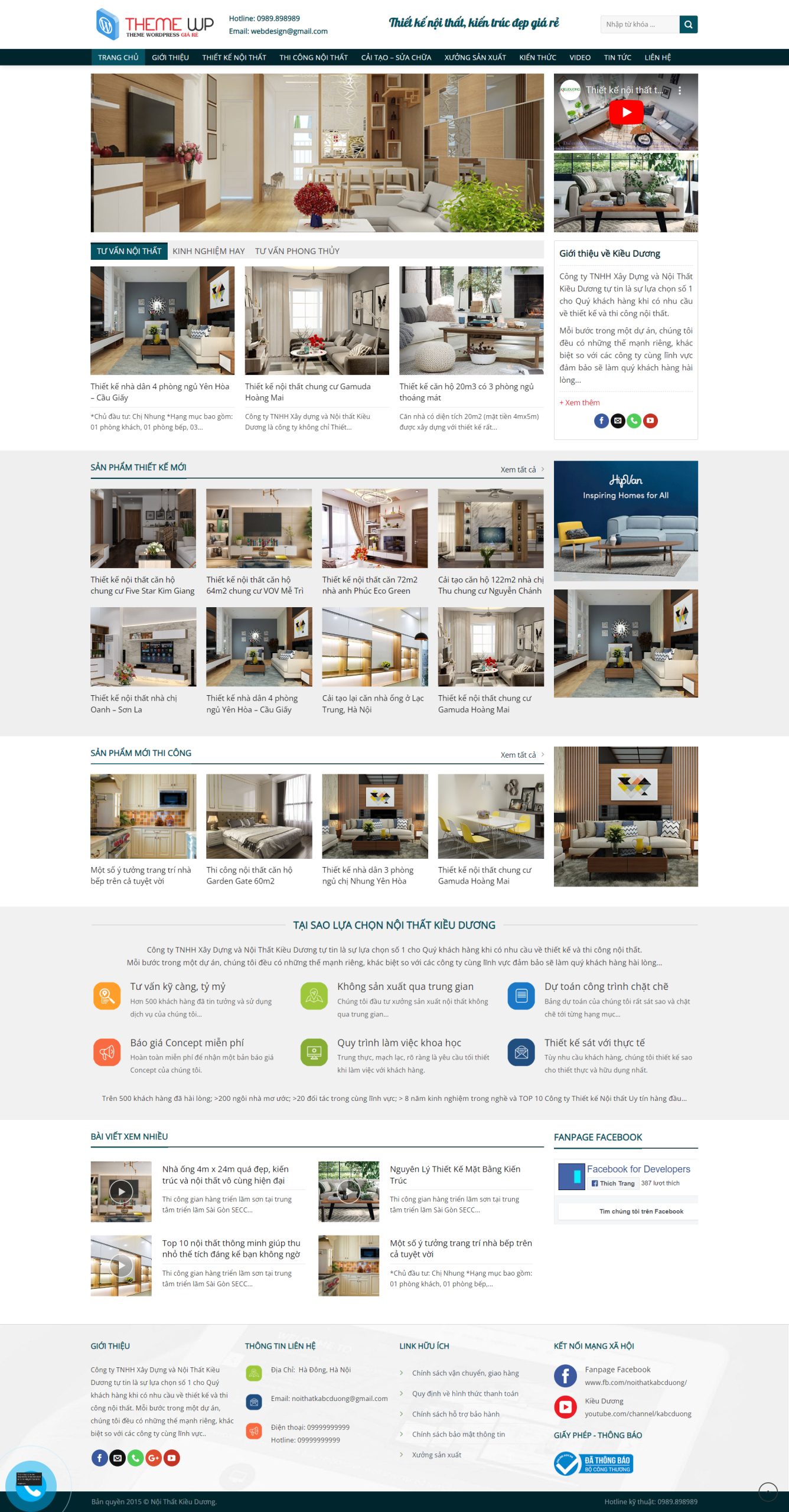 V1629 – Thiết Kế Website Nội Thất 4